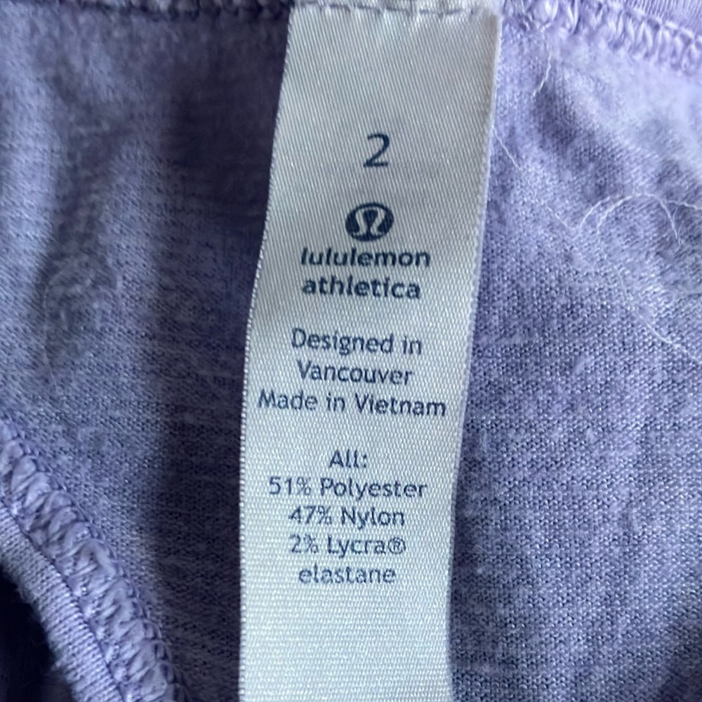 Lululemon Purple Top